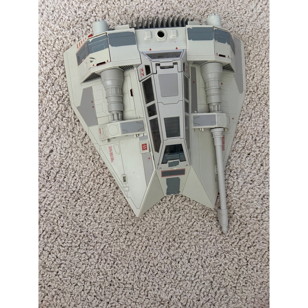 Hasbro Star Wars Snowspeeder T-47 Vehicle Incomplete Parts Hoth Rebel Gray